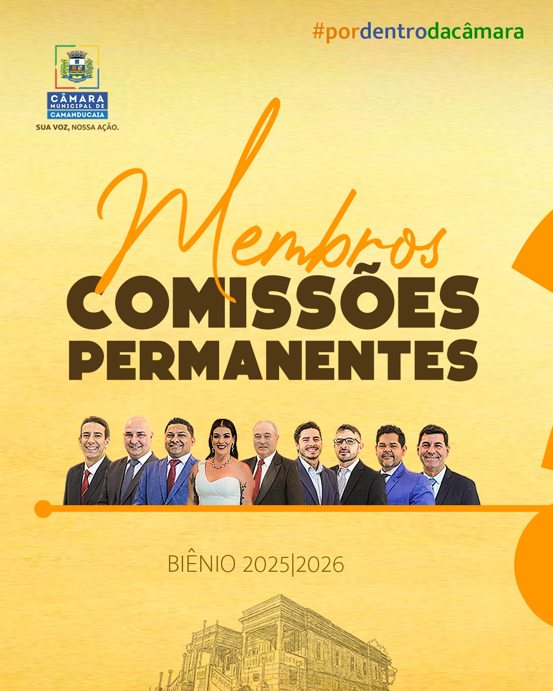 🤓 VOCÊ CONHECE AS REUNIÕES DE COMISSÕES?

✅ DESCUBRA os membros do Biênio 2025-2026 nesta publicação que preparamos  e fique cada vez mais informado de tudo que acontece na Câmara de Vereadores da sua cidade:

⭐ As comissões parlamentares são órgãos técnicos de apoio ao processo legislativo. 🧑‍🧒‍🧒São formadas por todos os vereadores, EXCETO O PRESIDENTE E VICE e destinam-se principalmente a examinar e emitir pareceres (relatórios) a respeito dos projetos de lei que estão em tramitação na Câmara.

😉 Lembre-se: Cidadão bem informado, é cidade que prospera!

✅ Compartilhe essa publicação com suas amigas e amigos e nos ajude a transformar o nosso município em um lugar cada vez melhor.

🤝 Câmara Municipal de Camanducaia. Sua Voz, Nossa Ação.

#camaracamanducaia #suavoznossaação #pordentrocamara #reuniãodecomissões #comissõespermamentes #vereadores #vereadoresemação #vereadoresqueremos #cidadãoinformado